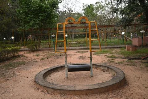 Roller in a public park Stock Photos