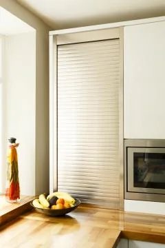 Roller shutter cupboard Stock Photos