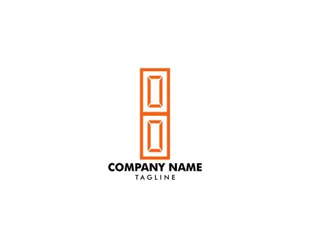 Roller Shutter Door Logo Icon Template Illustration