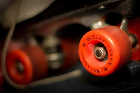 Roller Skate Close Up Stock Photos