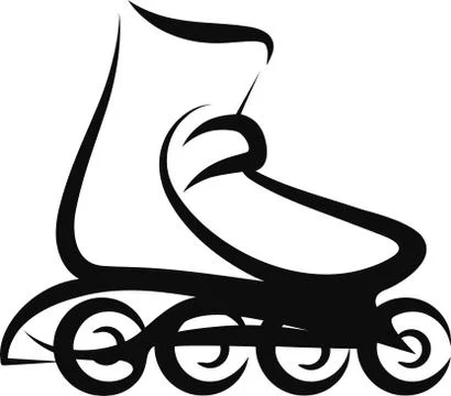 Roller skate Stock Illustration