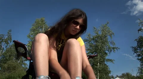 Roller skates 007 스톡 동영상 5895844