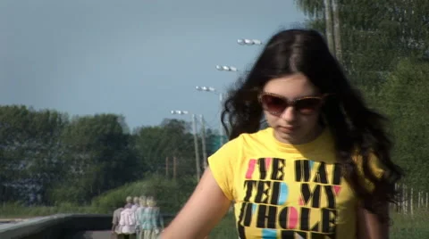 Roller skates 023 스톡 동영상 5900079