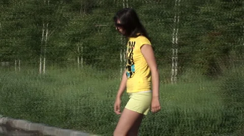 Roller skates 025 스톡 동영상 5901468