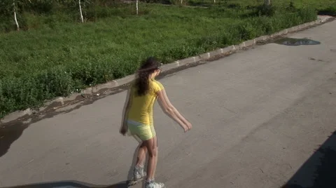 Roller skates 036 스톡 동영상 5903127