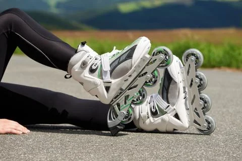 Roller skates Stock Photos