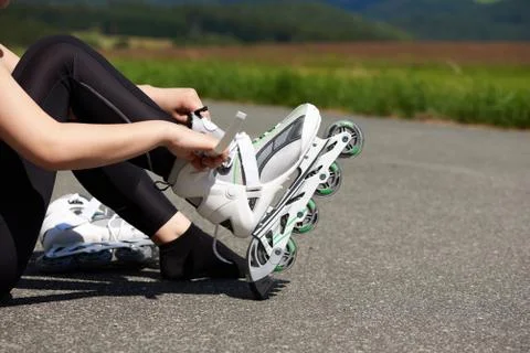 Roller skates Stock Photos