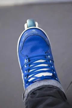 Roller skating Stock Photos