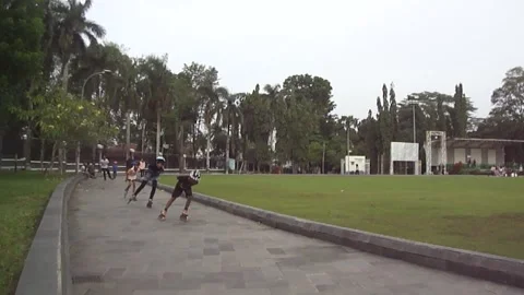 Roller_skates 스톡 동영상 235963102