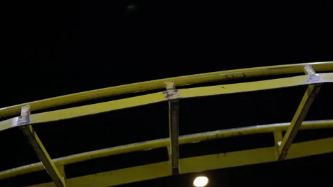 Rollercoaster at carnival 库存影片 299776640