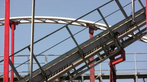 Rollercoaster Stock Footage 367876