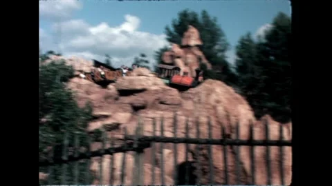 Rollercoaster Video stock 276289778