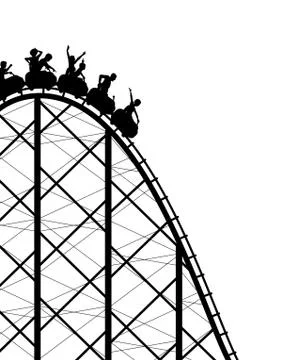 Rollercoaster Stock-Illustration