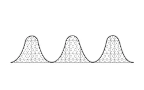 Rollercoaster Stock Illustration