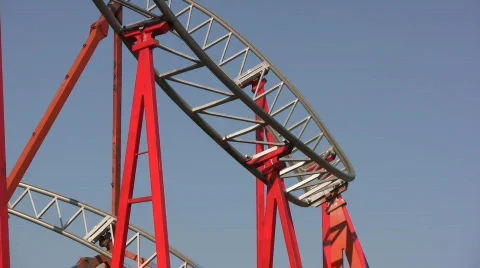 Rollercoaster2 ns Stock Footage 368663