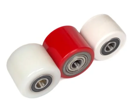 Rollers for hoisting equipment Stock Photos