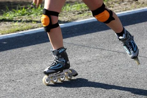 Rollerskating Rollerskating (License=RF) 1021268 Copyright: xZoonar.com/Wa... Stock Photos