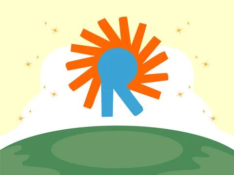 Rollick Concept Illustration Stock Illustration