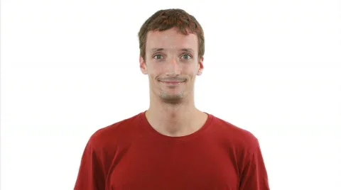 Rollicker boy with white background Video stock 785871