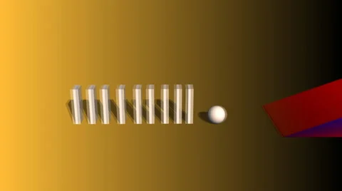 Rolling Ball Animation Video stock 29488151