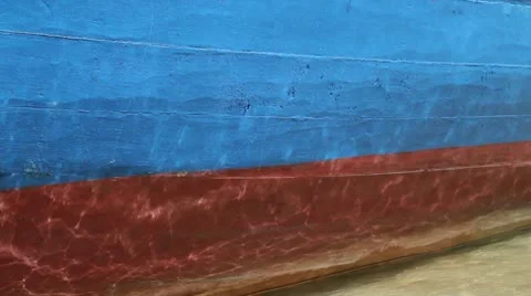 Rolling boat Stock Footage 10584813