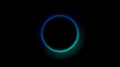 Rolling circle animation 4K Stock Footage 115468466