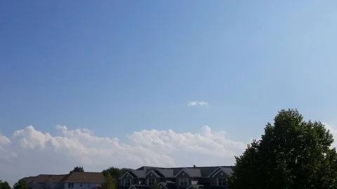 Rolling  Clouds 2 Stock Footage 95303681