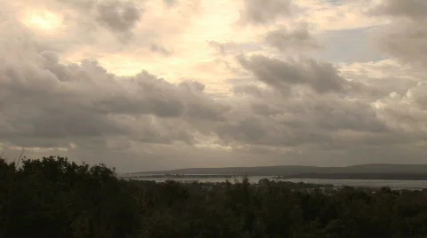Rolling Clouds Stock Footage 544434