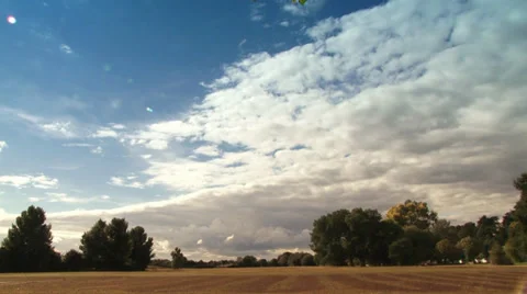 Rolling clouds Stock Footage 29604573