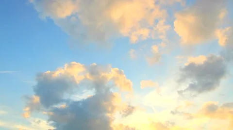 Rolling clouds Stock Footage 43291214