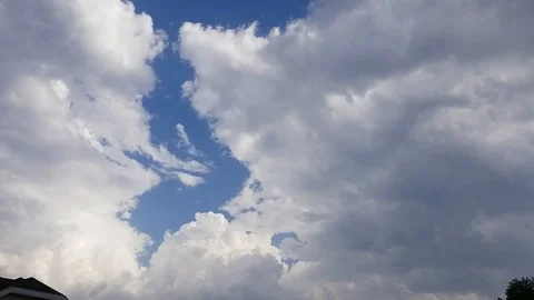 Rolling  Clouds Stock Footage 95303625