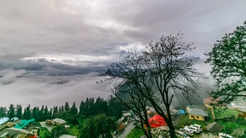 Rolling Clouds Video stock 106814652