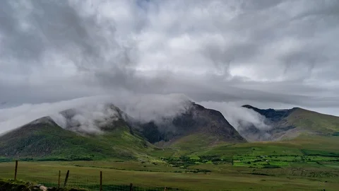 Rolling clouds timelapse Stock Footage 102799218