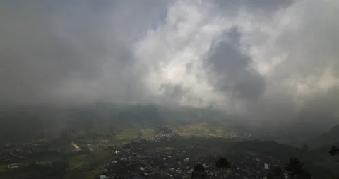 Rolling Clouds Timelapse Stock Footage 155743449