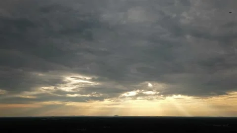 Rolling Clouds Timelapse -Moving In- Sunset 스톡 동영상 205749473