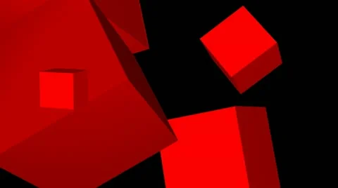Rolling Cubes Stock-Footage 12359083