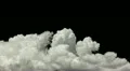 Rolling cumulus clouds pre-keyed with alpha channel - 4 HD Footage