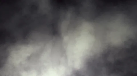 Rolling Dark Smoky Clouds Seamless Background Loop 4K Stock Footage