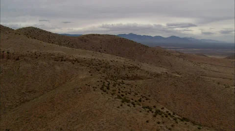 Rolling Desert Mountains Stock Footage 37303992