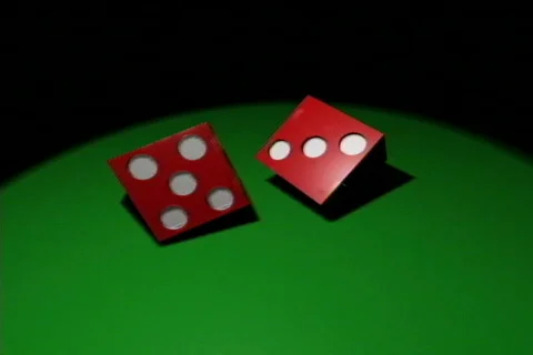 Rolling Dice 177 Stock Footage 496711