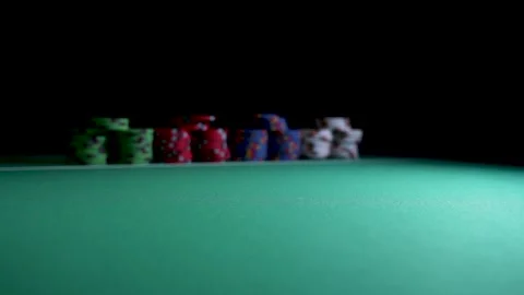 Rolling dice on the craps table Stock Footage 132512533