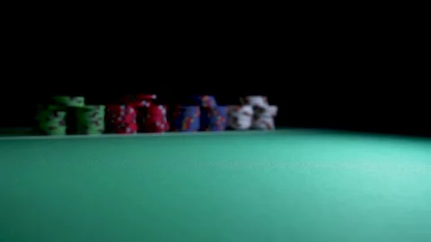 Rolling dice on the craps table Stock Footage 132513151