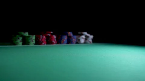 Rolling dice on the craps table Stock Footage 132513398
