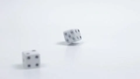Rolling Dice Video stock 8348761