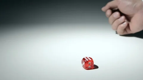 Rolling the Dice Stock Footage 79714881