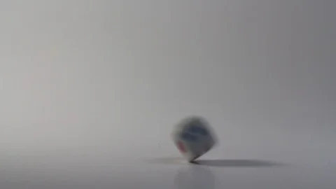 Rolling dice  Stock Footage 95828186