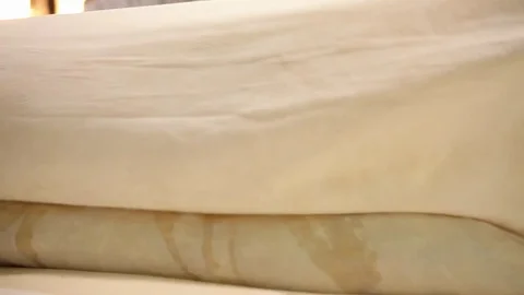 Rolling dough with cloth Video stock 77053335