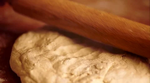 Rolling dough Stock Footage 47266692