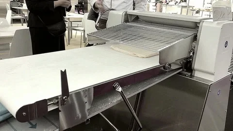 Rolling the dough Video stock 105944749