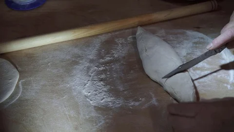 Rolling dough Stock Footage 106197995
